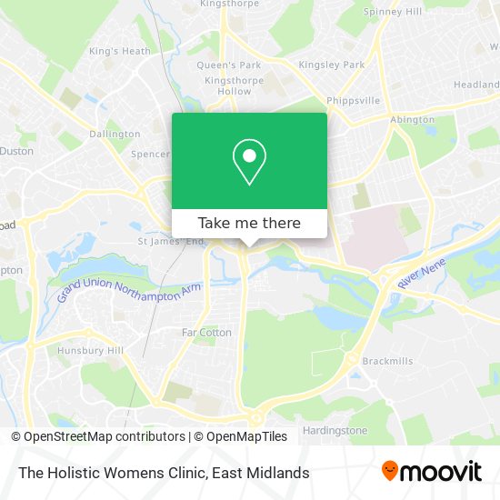 The Holistic Womens Clinic map