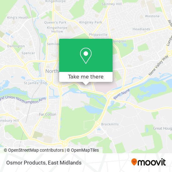 Osmor Products map