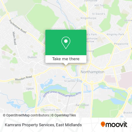 Kamrans Property Services map