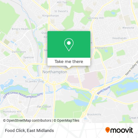 Food Click map