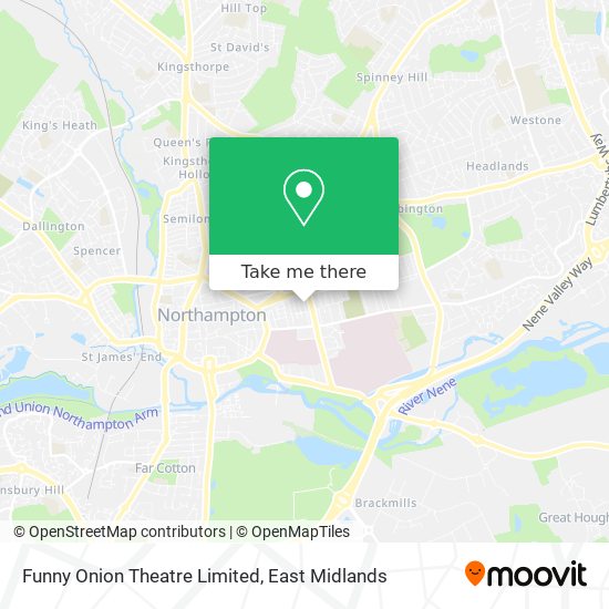 Funny Onion Theatre Limited map