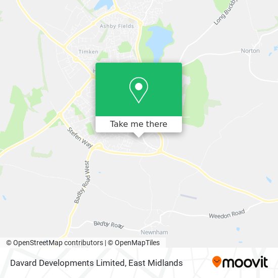 Davard Developments Limited map