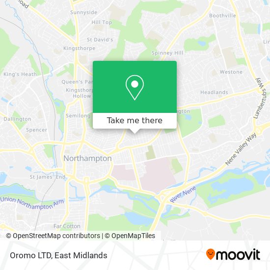 Oromo LTD map