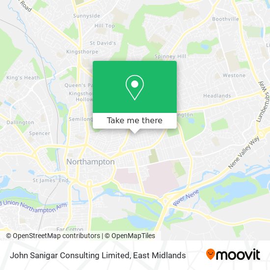 John Sanigar Consulting Limited map