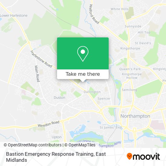 Bastion Emergency Response Training map