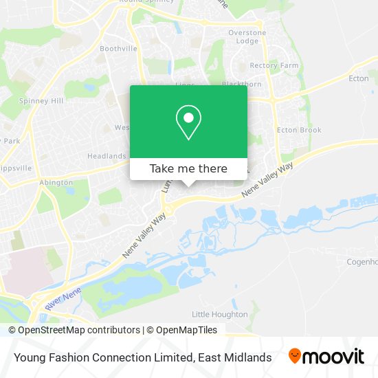 Young Fashion Connection Limited map