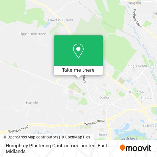 Humphrey Plastering Contractors Limited map