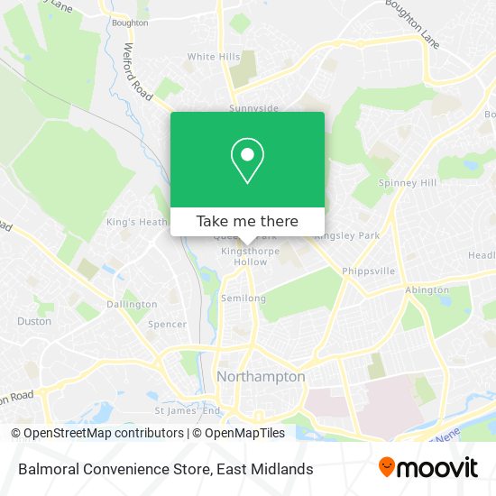 Balmoral Convenience Store map