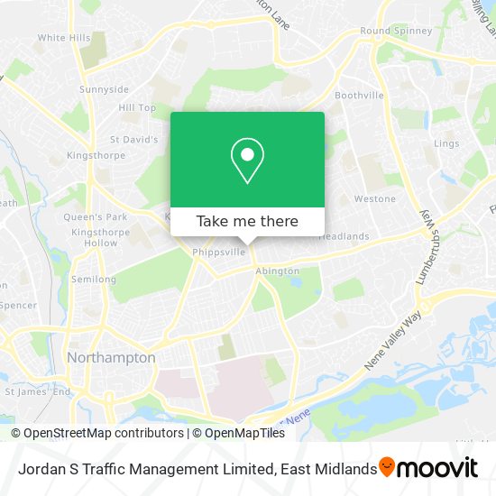 Jordan S Traffic Management Limited map