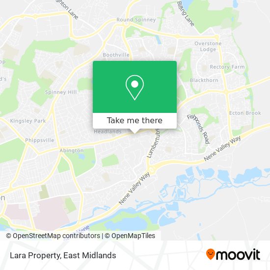 Lara Property map