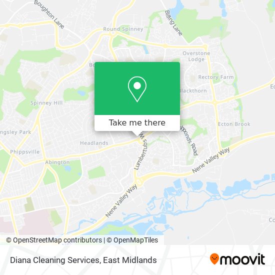 Diana Cleaning Services map