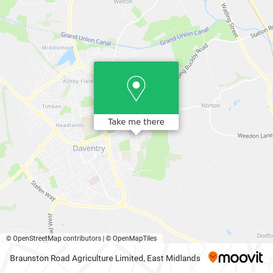 Braunston Road Agriculture Limited map