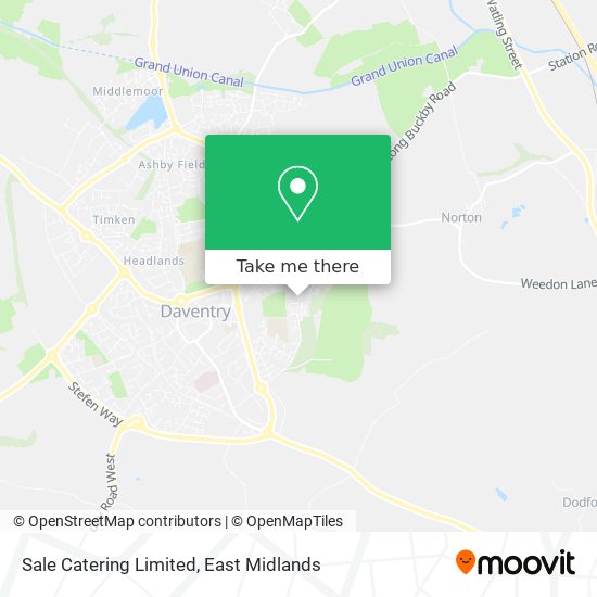 Sale Catering Limited map