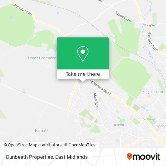 Dunbeath Properties map