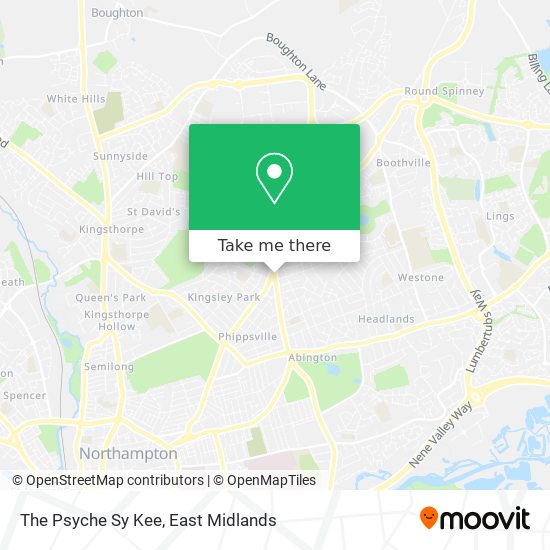 The Psyche Sy Kee map