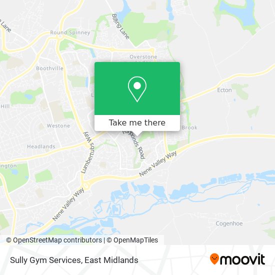 Sully Gym Services map