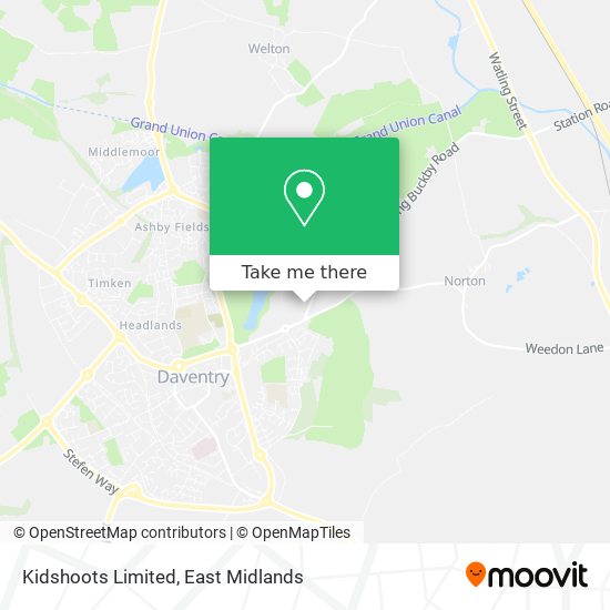 Kidshoots Limited map