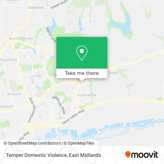 Temper Domestic Violence map