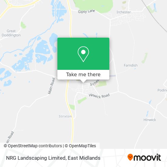 NRG Landscaping Limited map