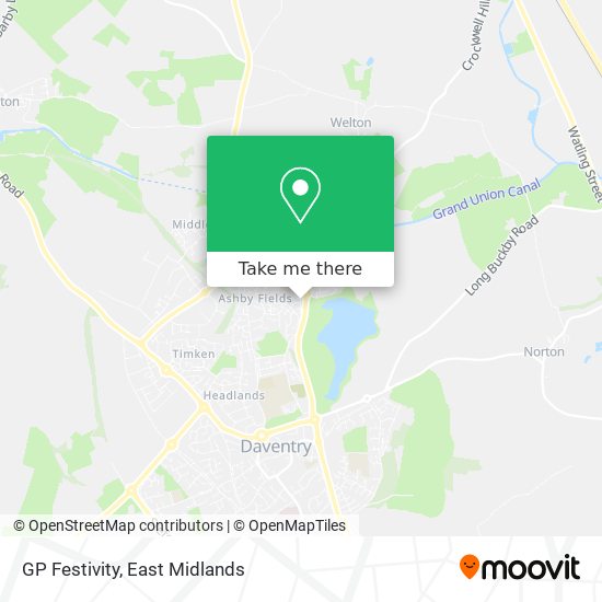 GP Festivity map