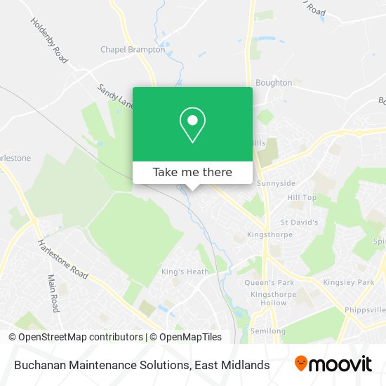 Buchanan Maintenance Solutions map