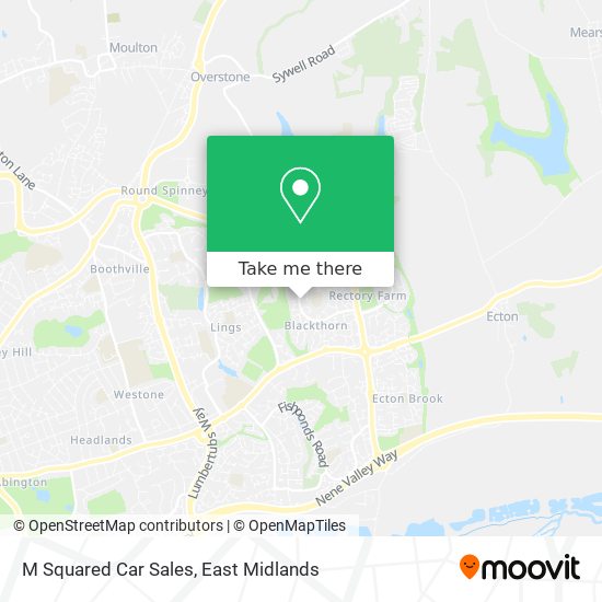 M Squared Car Sales map