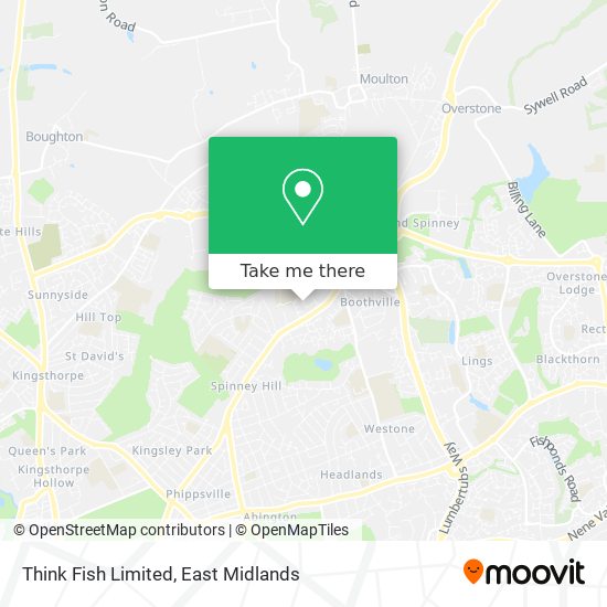 Think Fish Limited map