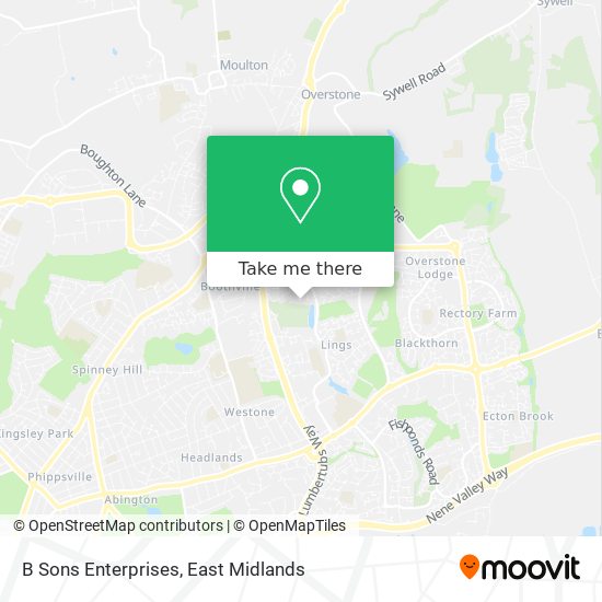 B Sons Enterprises map