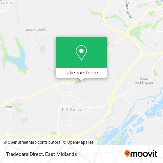 Tradecars Direct map