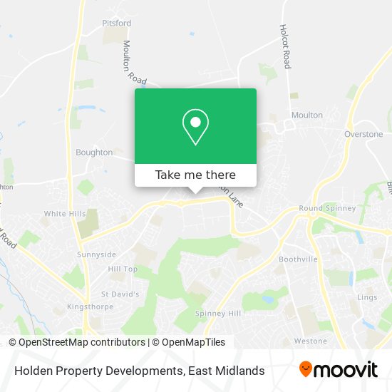 Holden Property Developments map