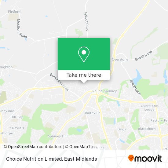 Choice Nutrition Limited map