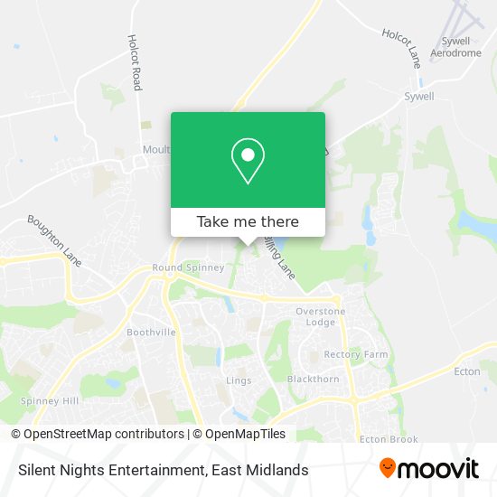 Silent Nights Entertainment map