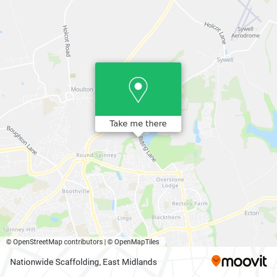 Nationwide Scaffolding map