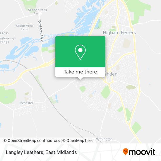Langley Leathers map