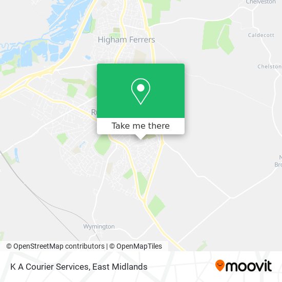 K A Courier Services map