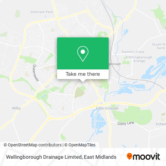 Wellingborough Drainage Limited map