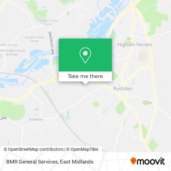 BMR General Services map