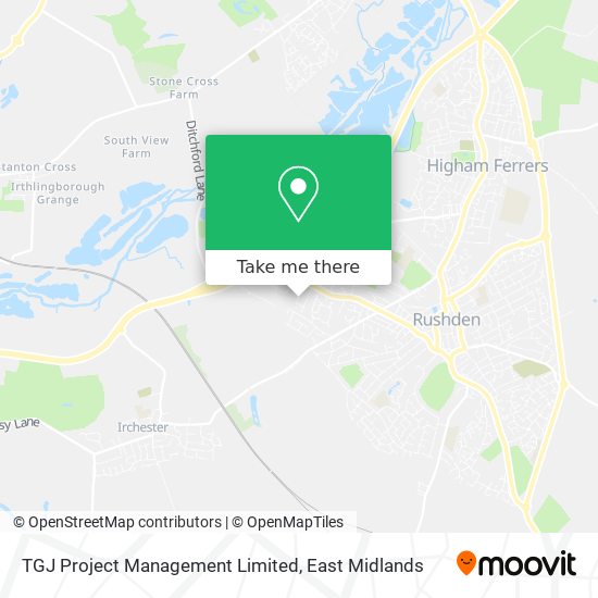 TGJ Project Management Limited map