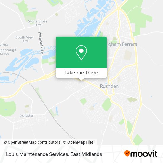 Louis Maintenance Services map