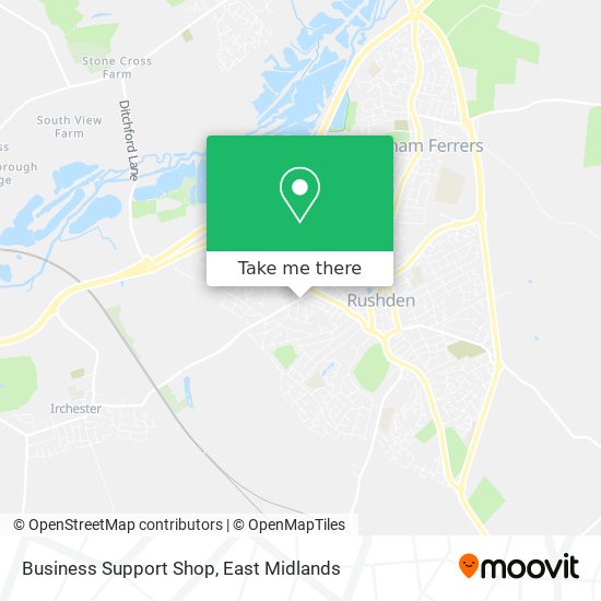 Business Support Shop map