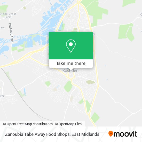 Zanoubia Take Away Food Shops map