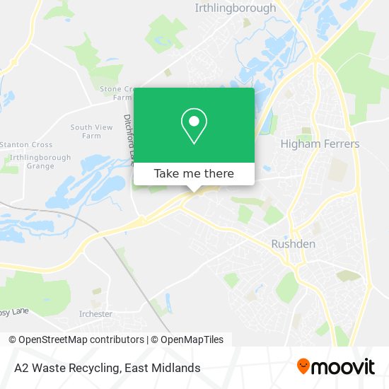 A2 Waste Recycling map