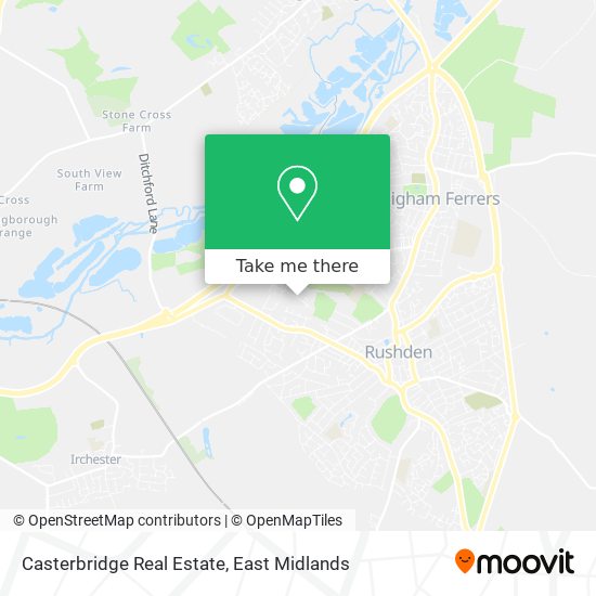 Casterbridge Real Estate map