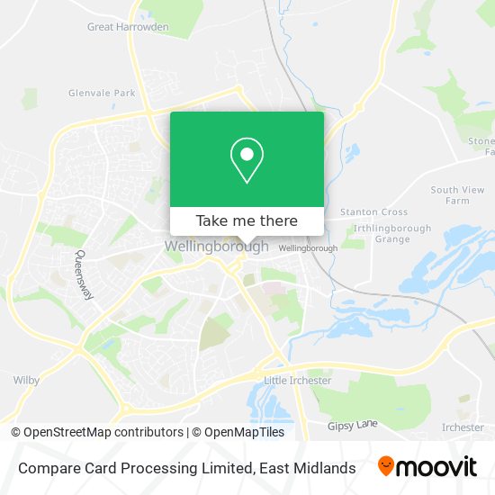 Compare Card Processing Limited map