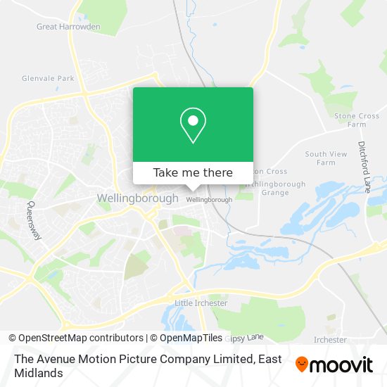 The Avenue Motion Picture Company Limited map