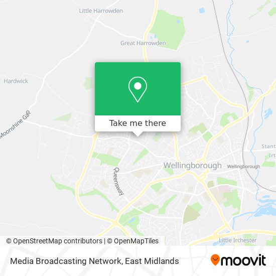 Media Broadcasting Network map