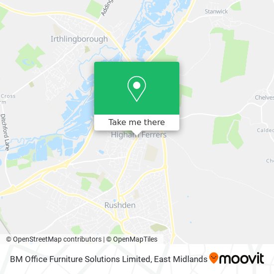 BM Office Furniture Solutions Limited map