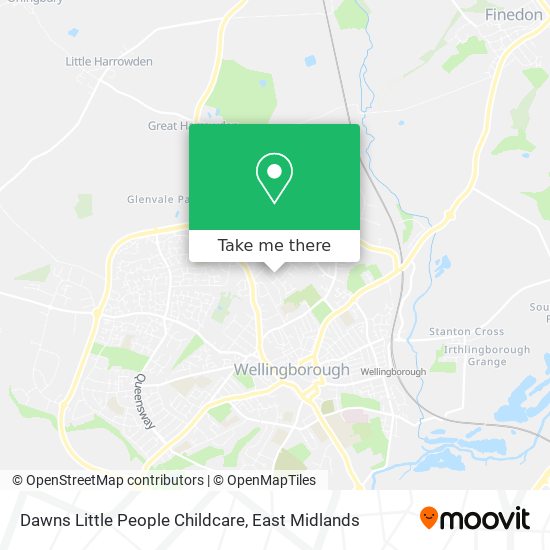 Dawns Little People Childcare map