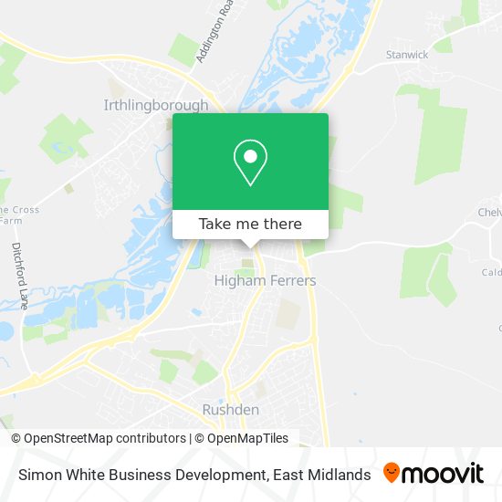 Simon White Business Development map