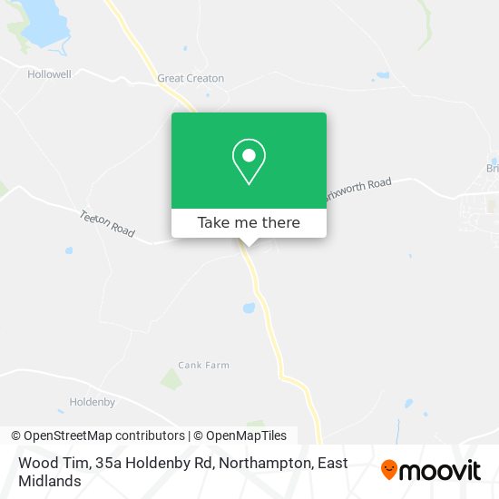 Wood Tim, 35a Holdenby Rd, Northampton map